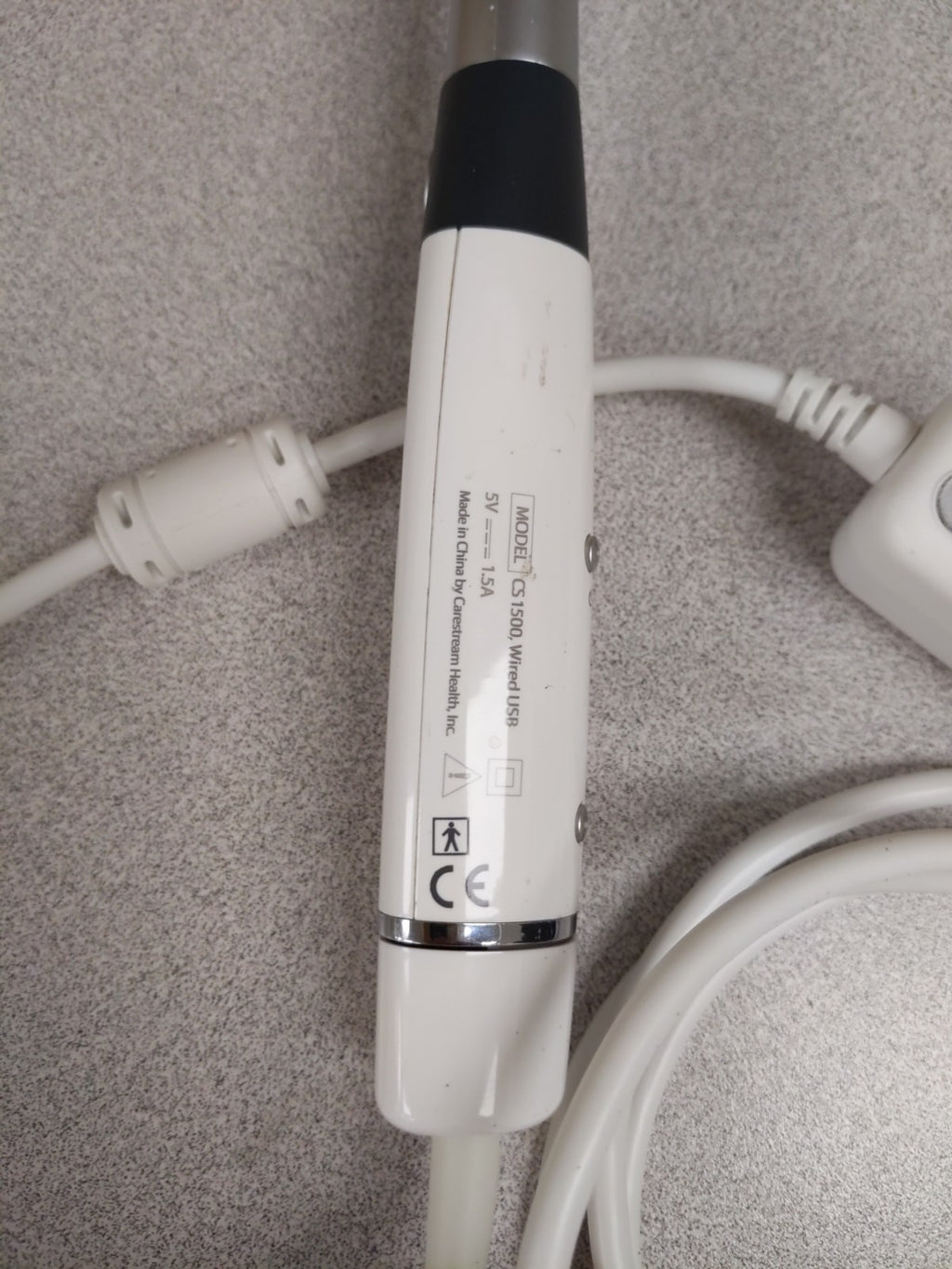 Carestream CS 1500 Wired USB Intraoral Camera – Complete Unit Tested & Working