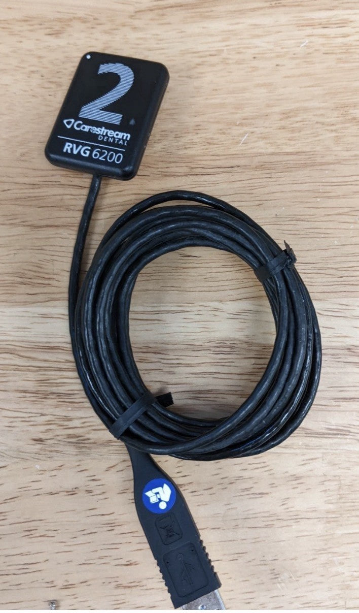 Carestream RVG 6200 Dental Digital Sensor -Size 2 ( See Images/Read Description)