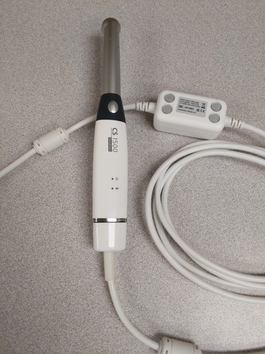 Carestream CS 1500 Wired USB Intraoral Camera – Complete Unit Tested & Working