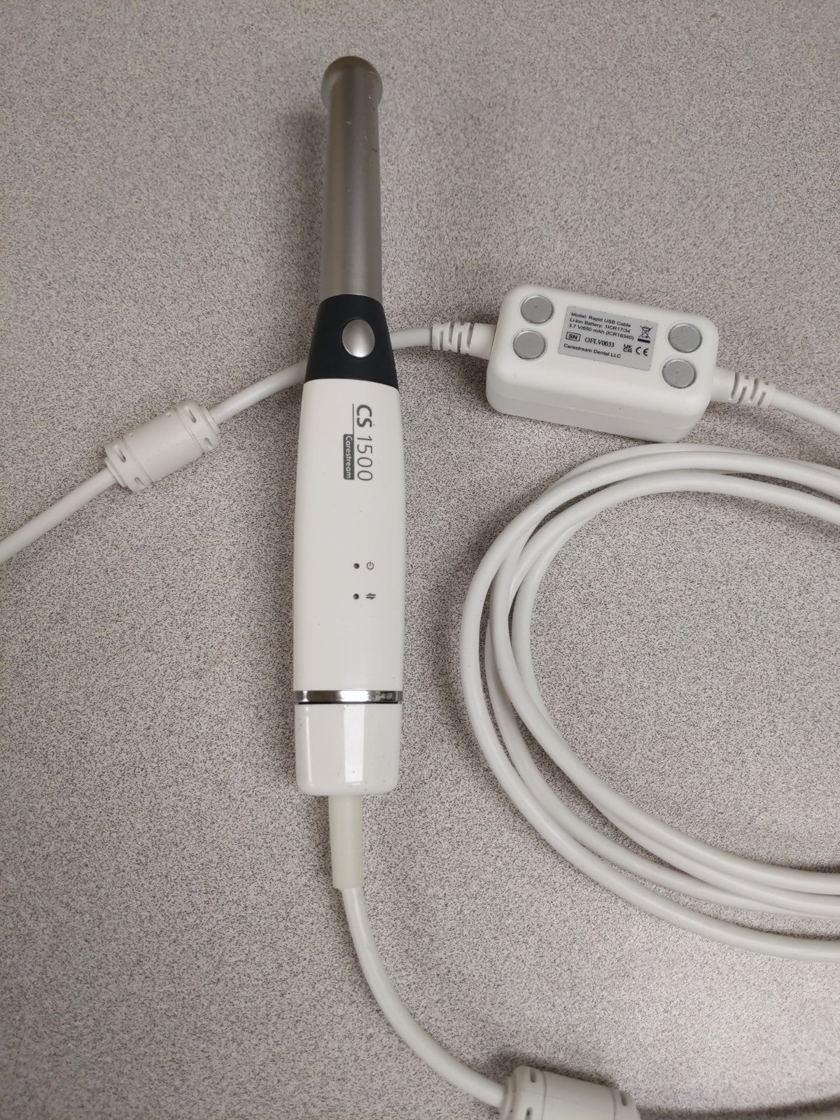 Carestream CS 1500 Wired USB Intraoral Camera – Complete Unit Tested & Working