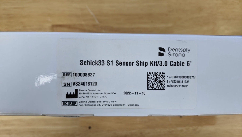 Sirona Schick 33 Size 1  - Excellent!!!!  3.0 Cable (wow!!)