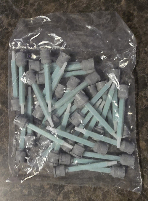 (10-PACK) 3M SCOTCH-WELD EPX II 48.5ML/50ML EPOXY MIXING NOZZLES SQUARE GREEN 