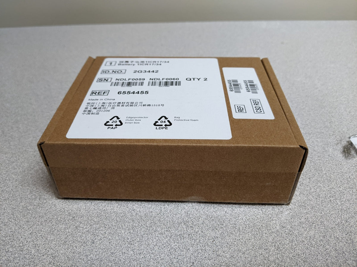 Factory Sealed   Carestream CS1500 camera battery set of 2 6554455