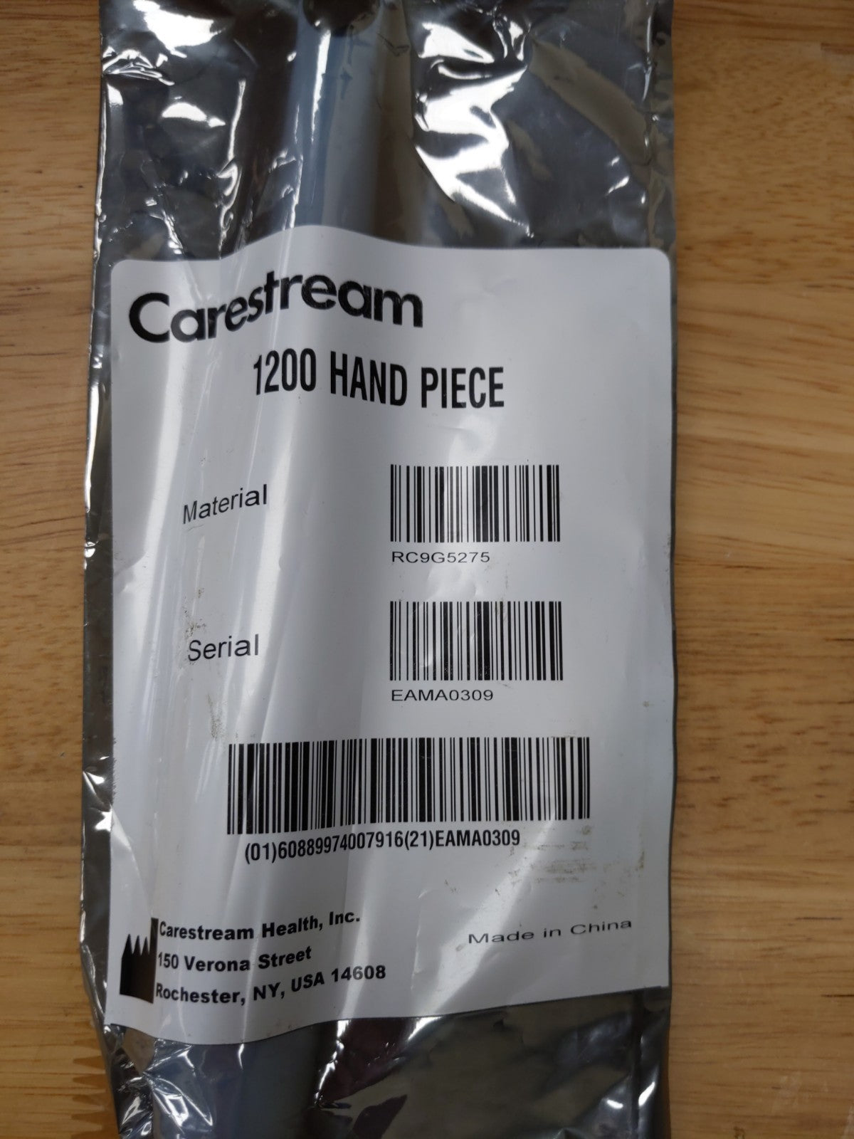 Carestream Compact & Easy Handling CS 1200 Intraoral Camera 6‐LED System.