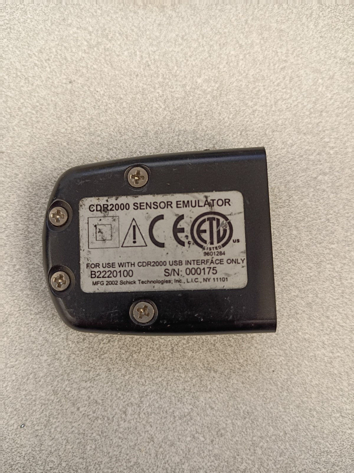 Schick CDR  Sensor Emulator B2220100