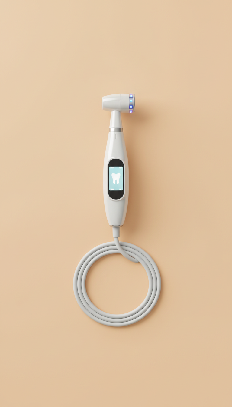 Intraoral Camera Device With LED Illumination