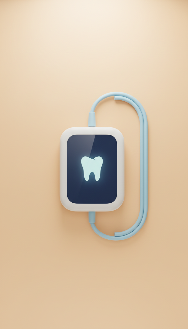 Dental X-Ray Sensor with Flexible Edges