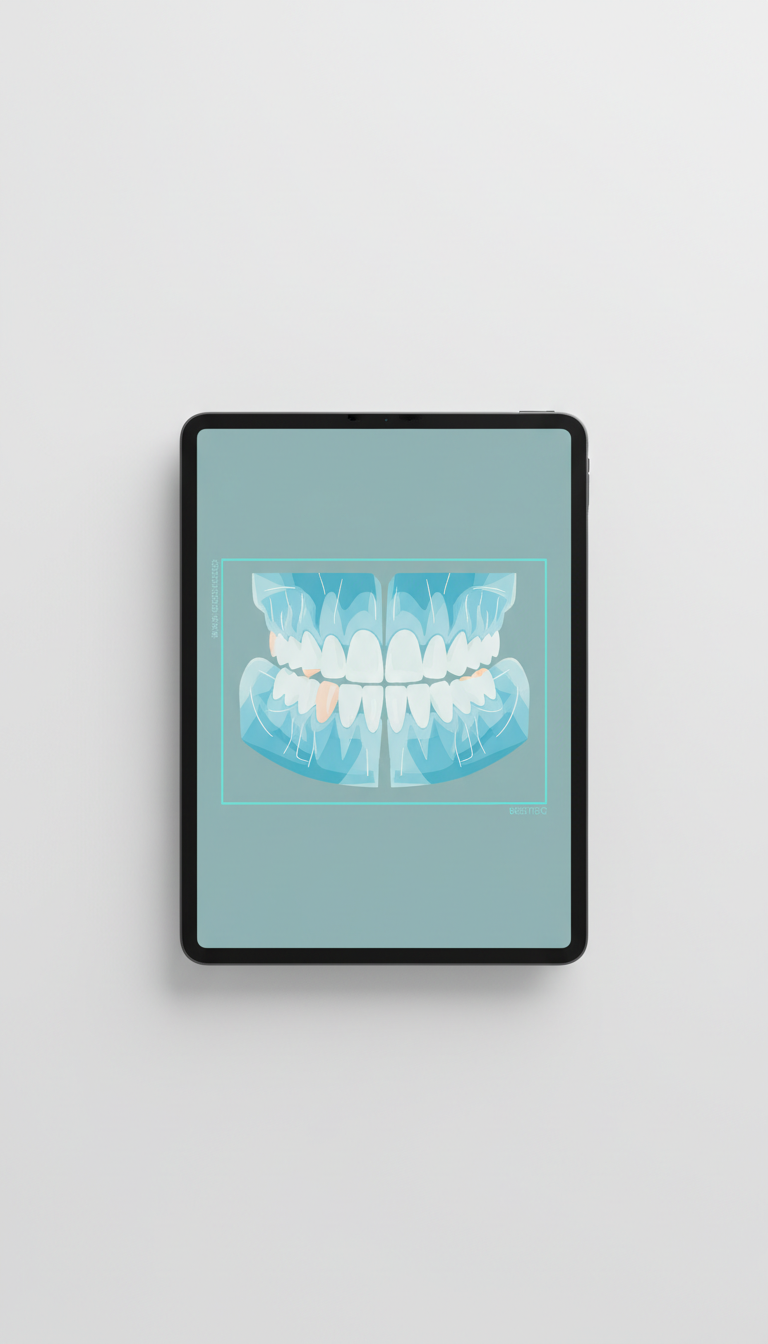 Dental Imaging Software Tablet for Chairside Use